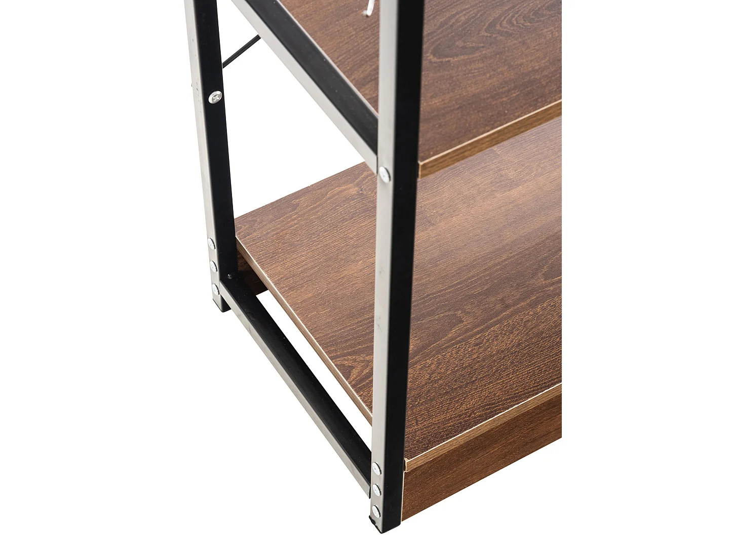 Keukenrek - Hout - 100 x 30 x 156cm - walnoot - Fehring