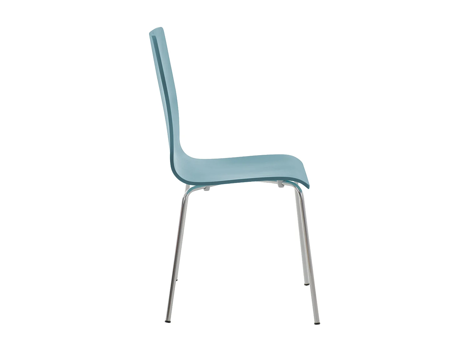 Set van 2  Conferentiestoelen - Hout - lichtblauw - PEPE