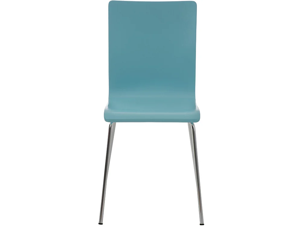 Lot de 4  Chaise de conférence - Bois - Bleu clair - PEPE