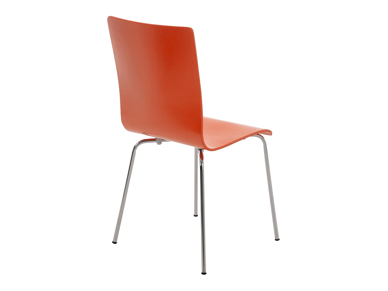 Lot de 8  Chaise de conférence - Bois & Antique - Orange - PEPE