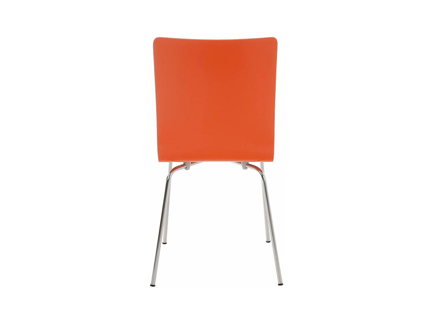 Lot de 8  Chaise de conférence - Bois & Antique - Orange - PEPE