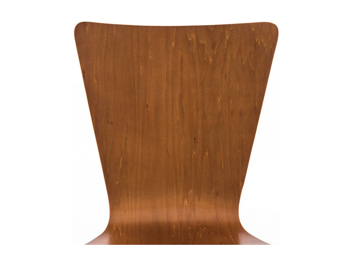 Lot de 16  Chaise de conférence - Bois & Blanc - Marron - Aaron