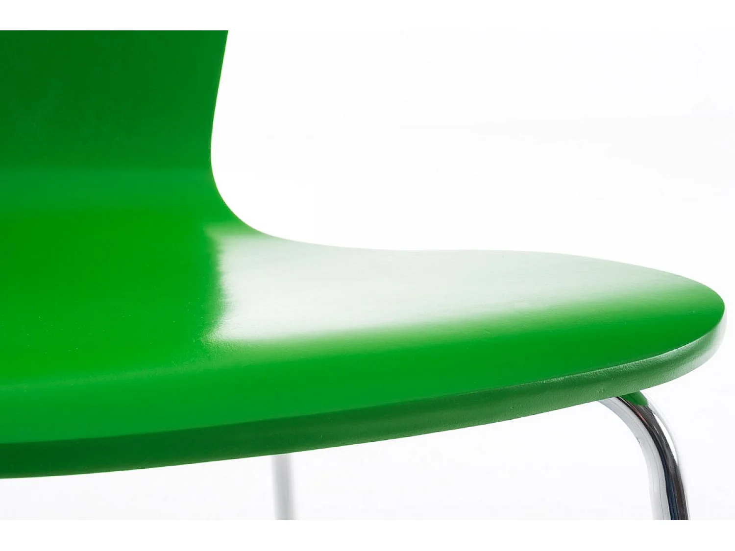 Lot de 2  Chaise de conférence - Bois & Blanc - Vert - Aaron