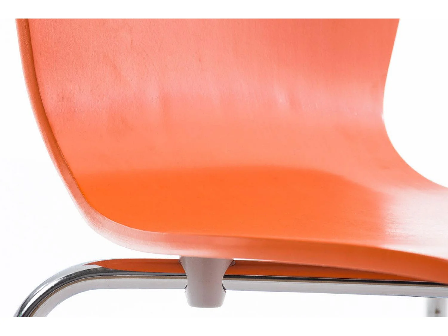 Lot de 16  Chaise de conférence - Bois & Nature - Orange - Aaron