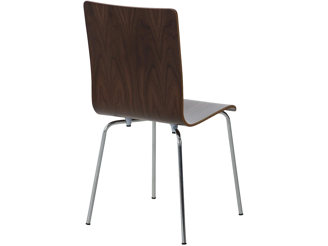 Conferentiestoelen - Hout & wit - walnoot - Pepe