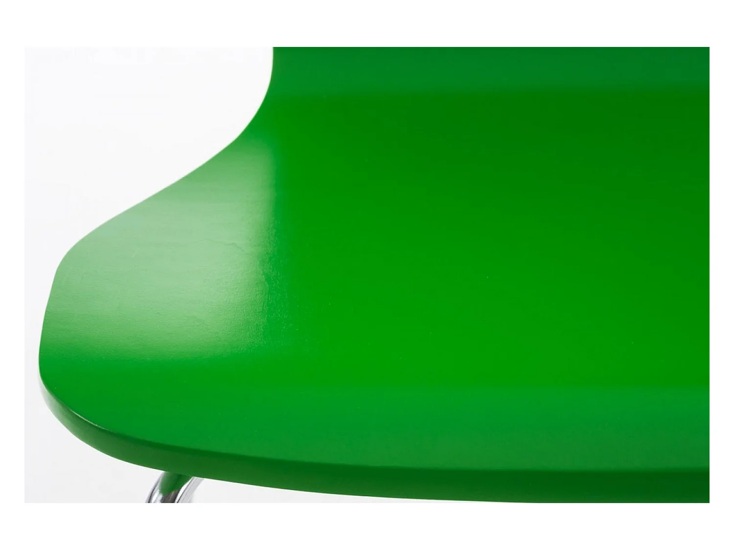 Lot de 4  Chaise de conférence - Bois & Nature - Vert - Aaron