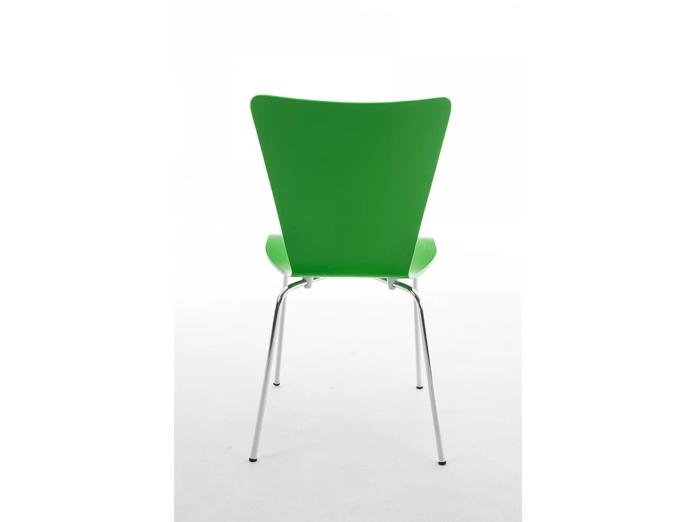 Lot de 4  Chaise de conférence - Bois & Nature - Vert - Aaron