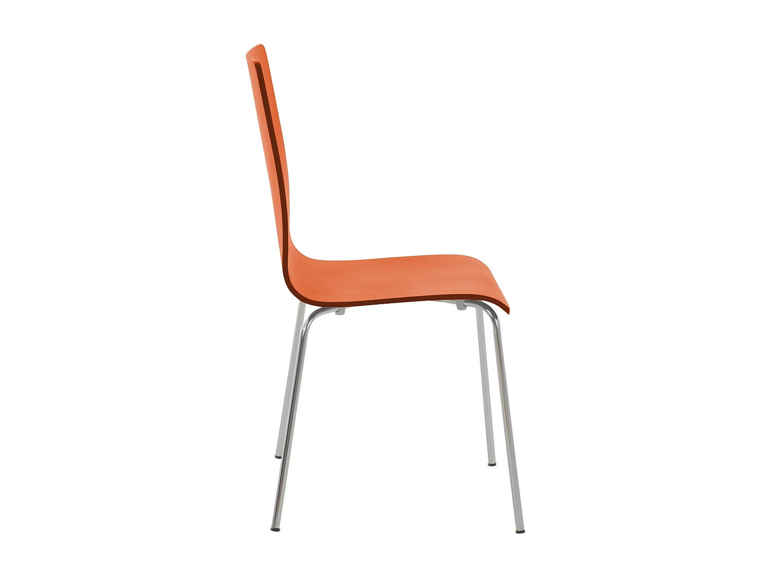 Lot de 16  Chaise de conférence - Bois & Antique - Orange - PEPE