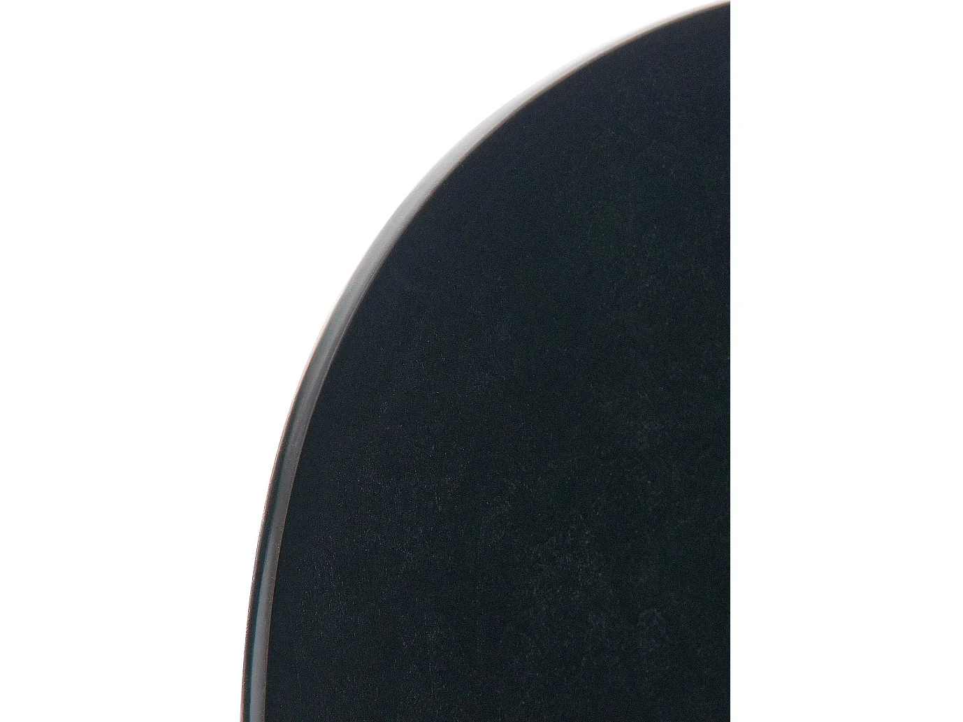 Lot de 4  Chaise de conférence - Bois & Acier inoxydable - Noir - DIEGO