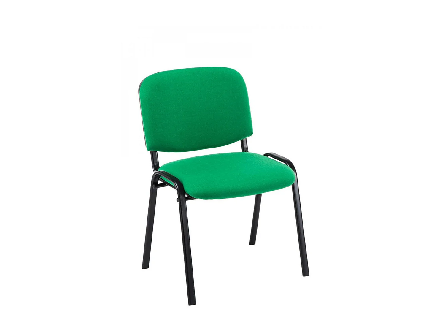 Lot de 12  Chaise de conférence - Tissu & Métal - Vert - Ken