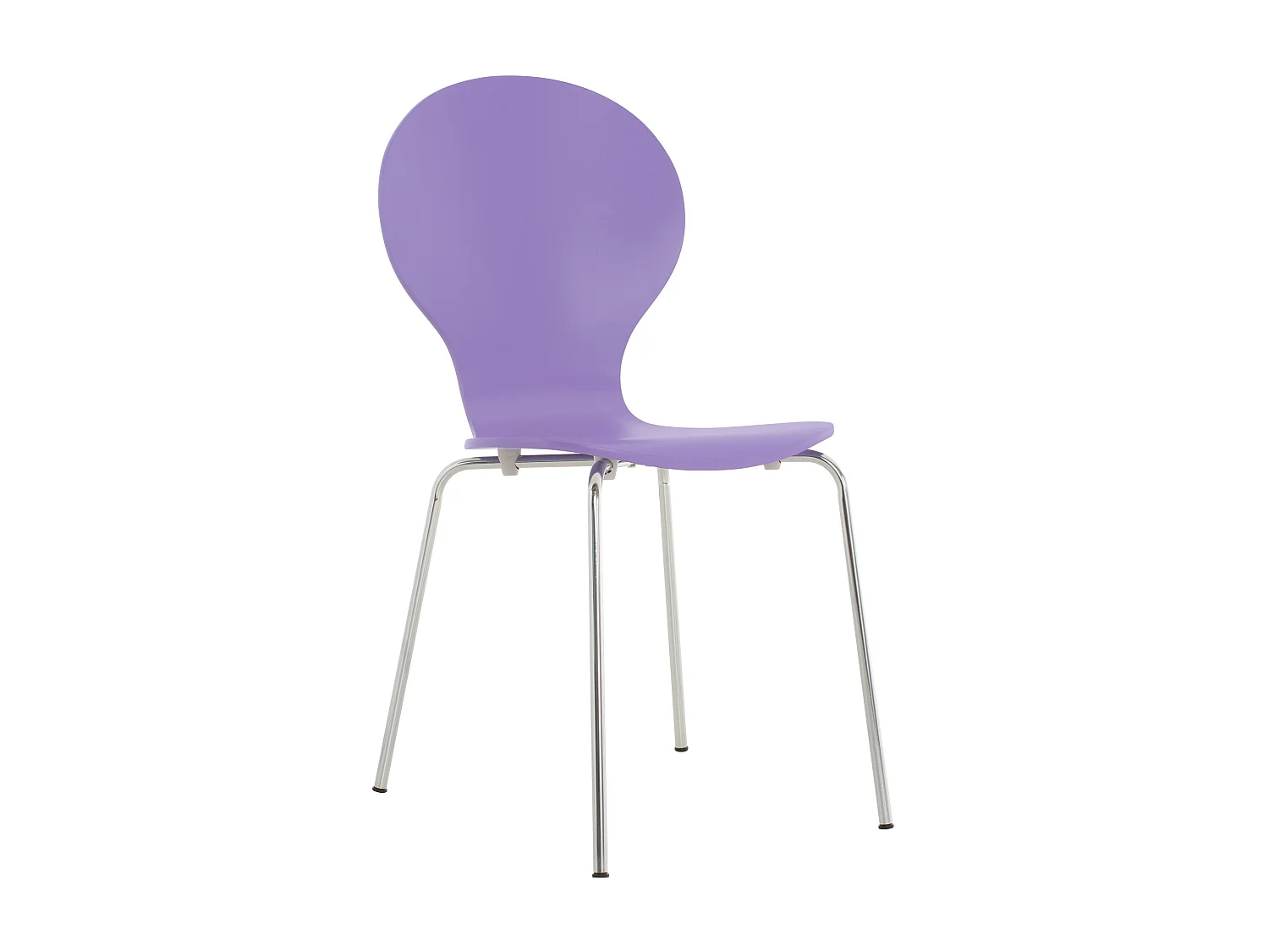 Chaise de conférence - Bois - Violet - Diego