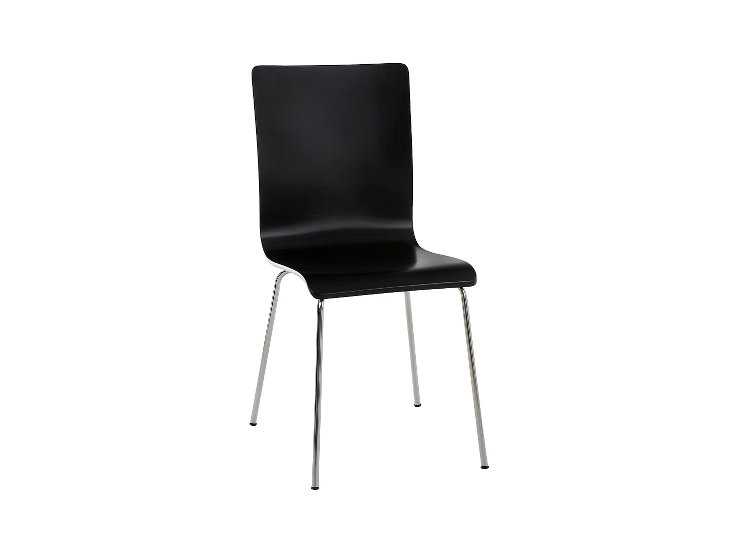 Chaise de conférence - Bois - Noir - Pepe