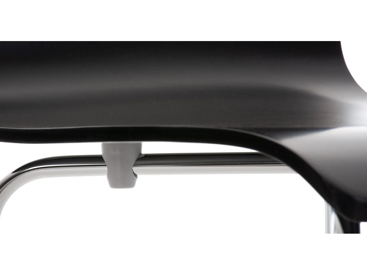 Chaise de conférence - Bois - Noir - Pepe