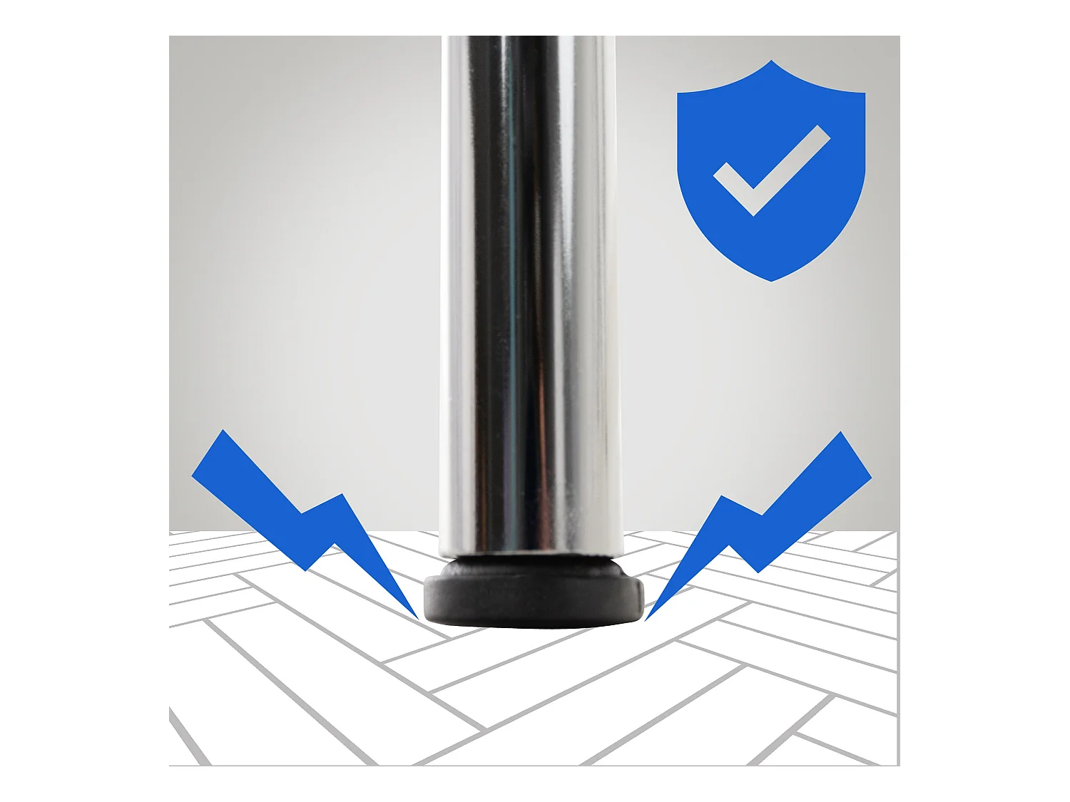 Chaise de conférence - Bois - Marron - Calisto