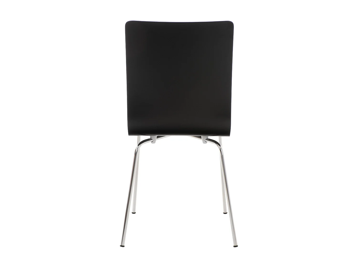 Lot de 2  Chaise de conférence - Bois & Antique - Noir - PEPE