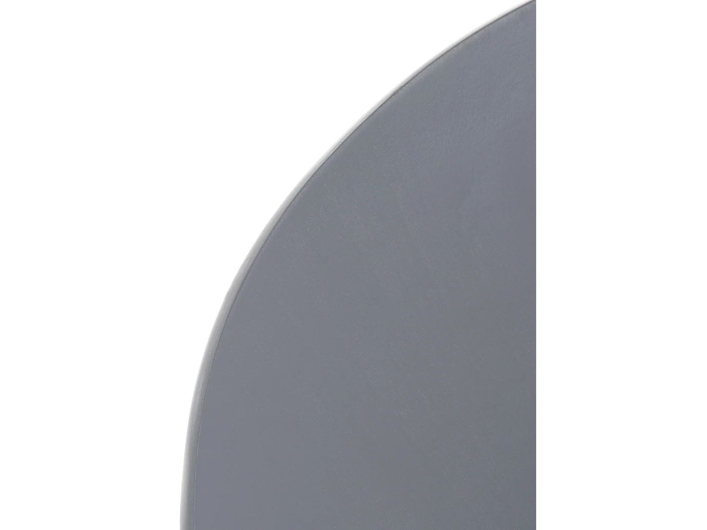 Lot de 4  Chaise de conférence - Bois & Acier inoxydable - Gris - DIEGO