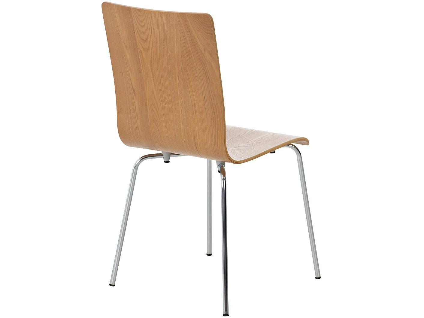 Lot de 4  Chaise de conférence - Bois & Nature - Chêne - PEPE