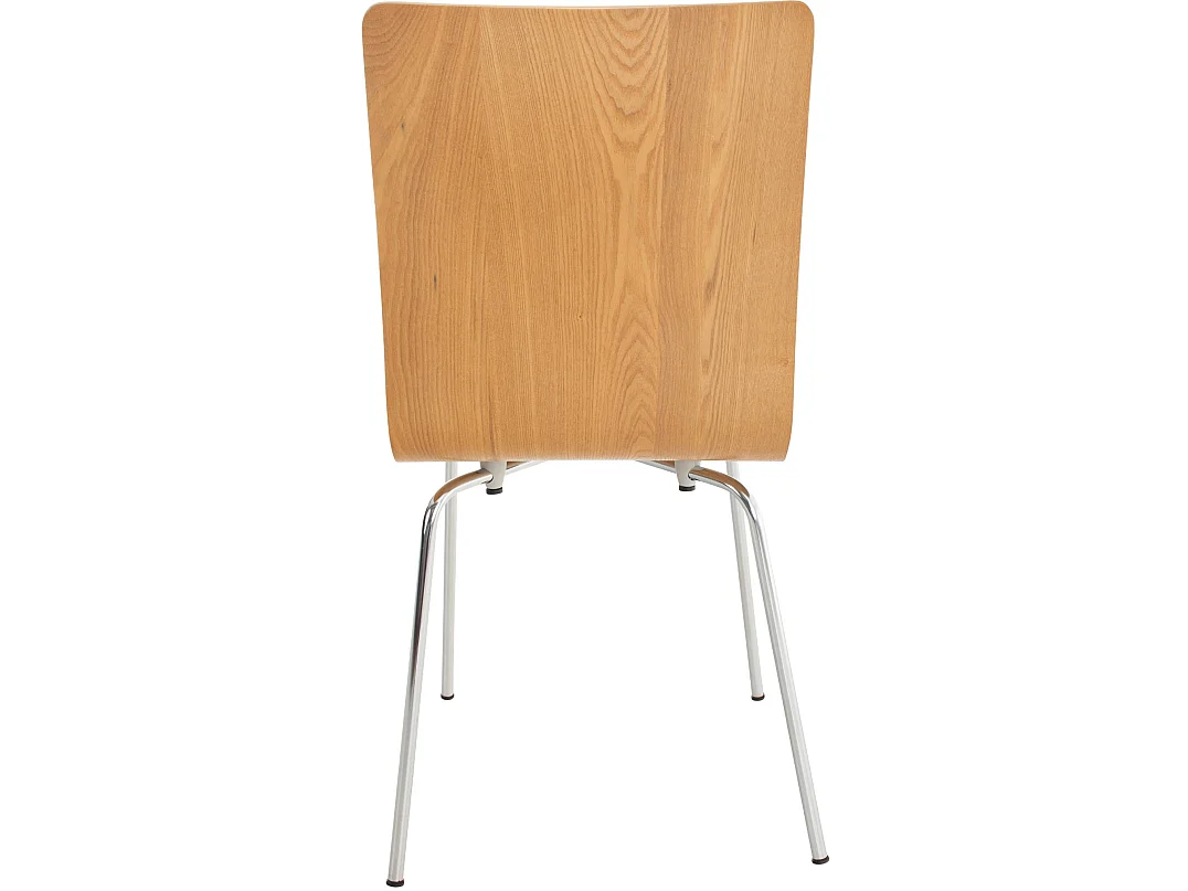 Lot de 4  Chaise de conférence - Bois & Nature - Chêne - PEPE