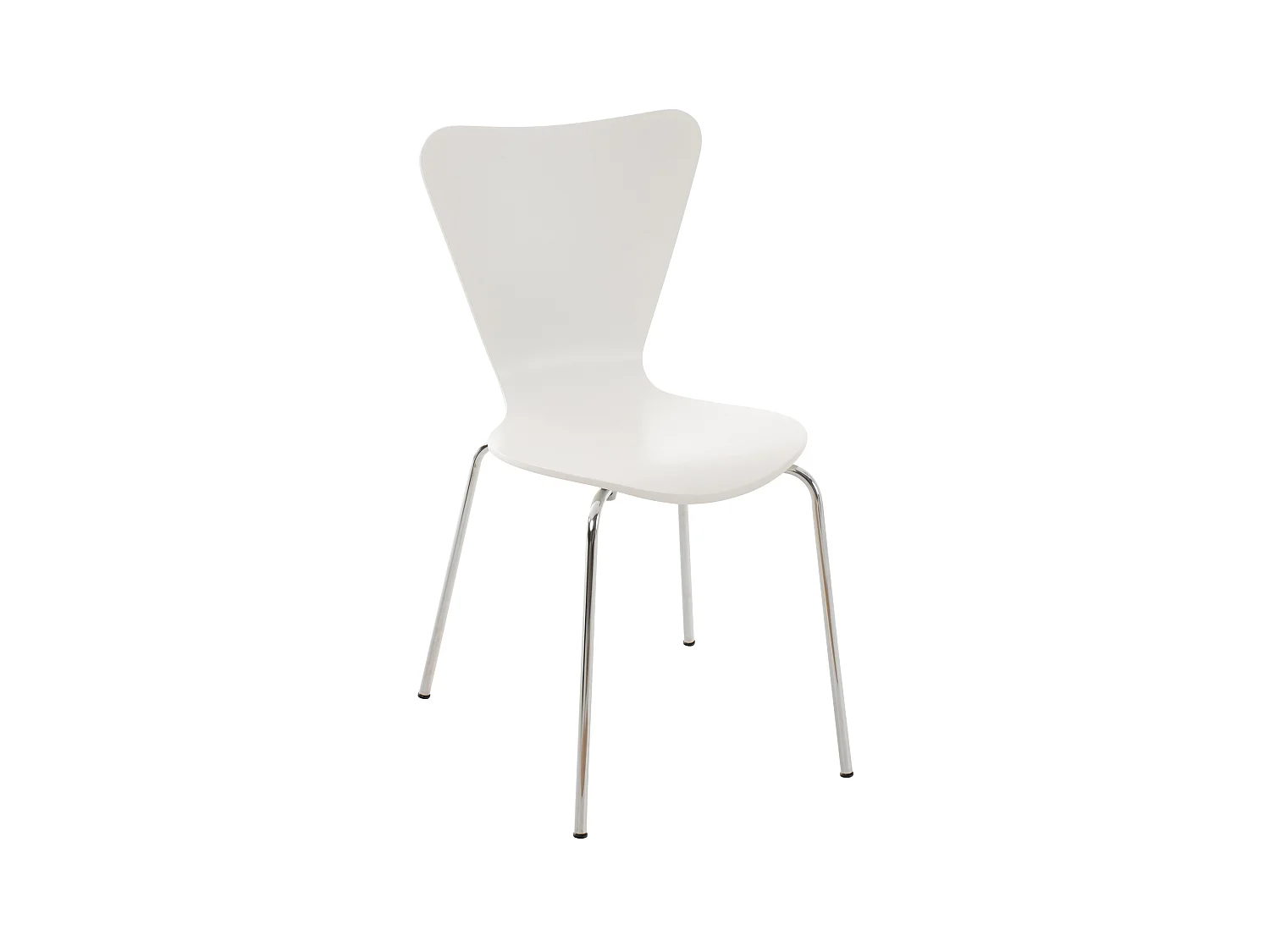 Chaise de conférence - Bois - Blanc - Calisto