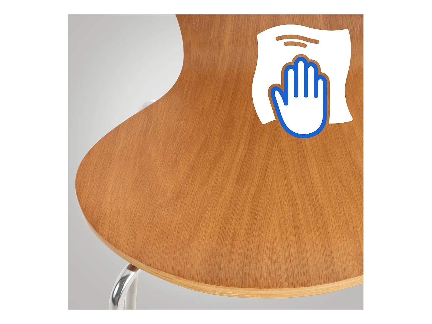 Set van 2  Conferentiestoelen - Hout & antiek - eik - Calisto