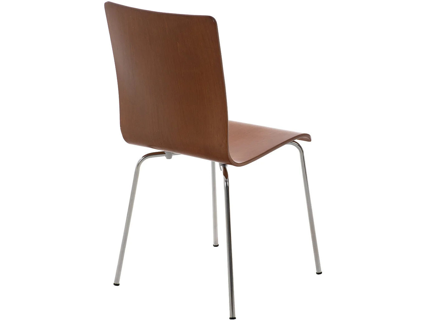 Lot de 4  Chaise de conférence - Bois & Antique - Marron - PEPE