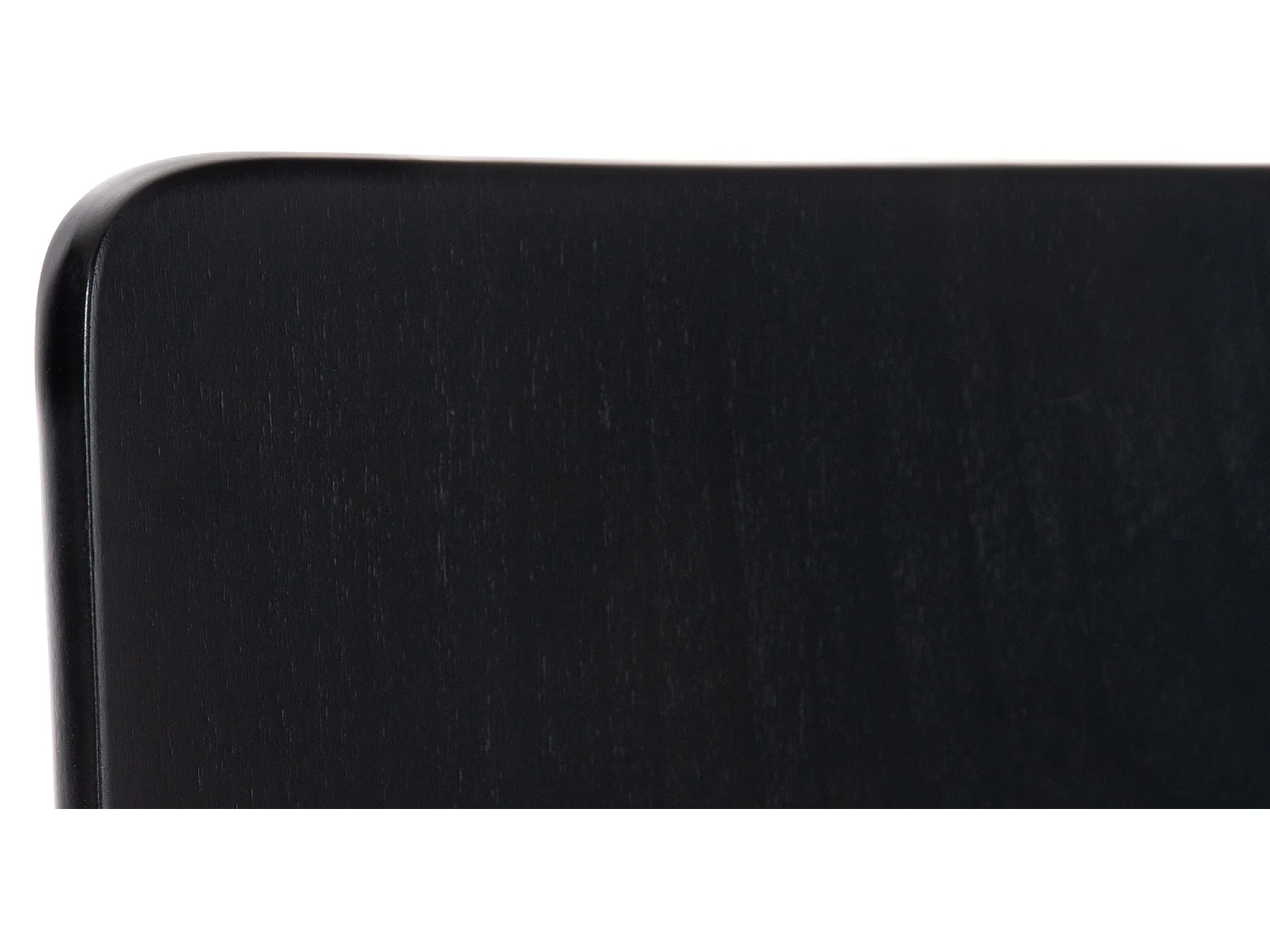 Lot de 4  Chaise de conférence - Bois & Nature - Noir - PEPE
