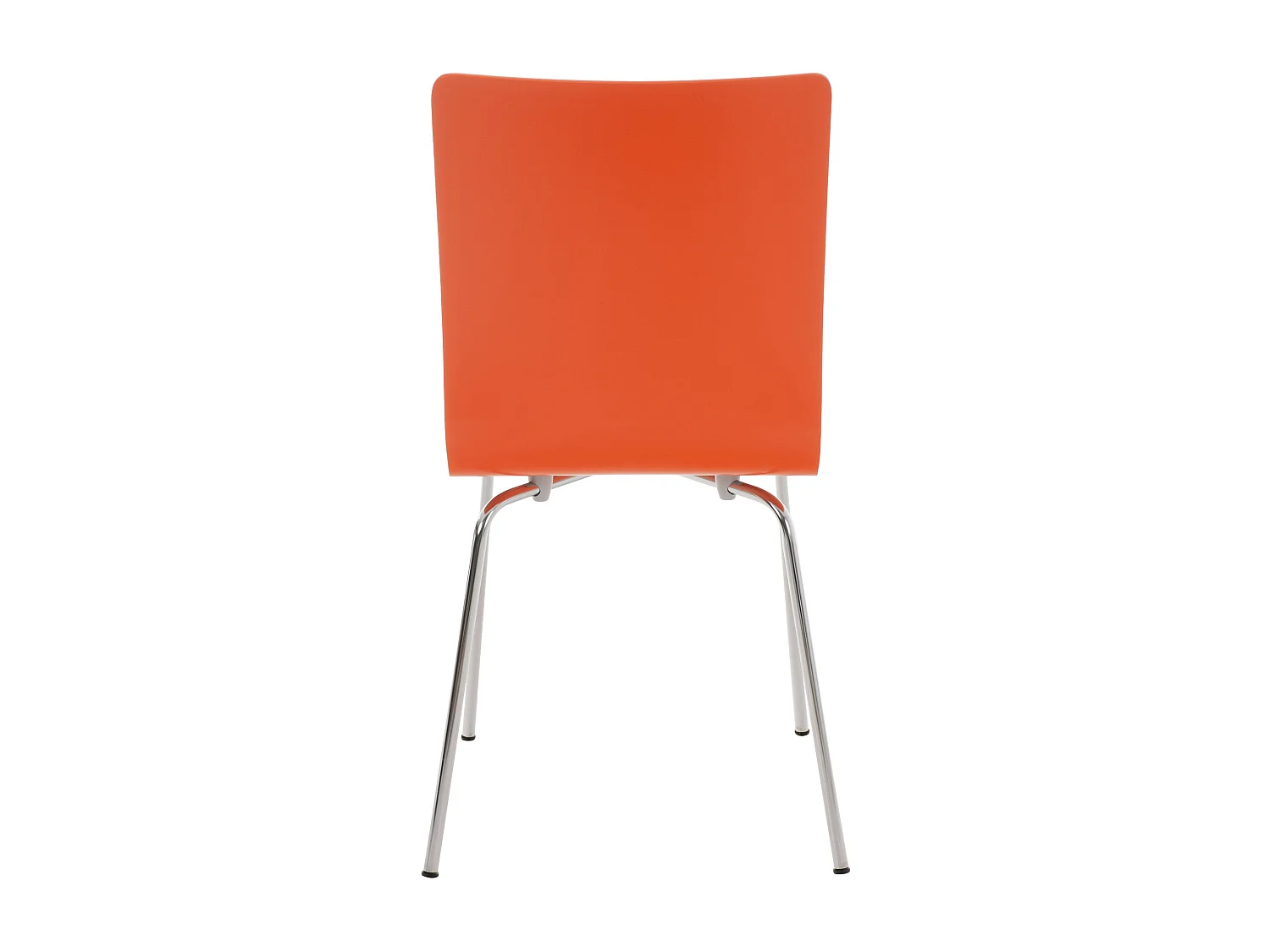 Lot de 4  Chaise de conférence - Bois & Antique - Orange - PEPE