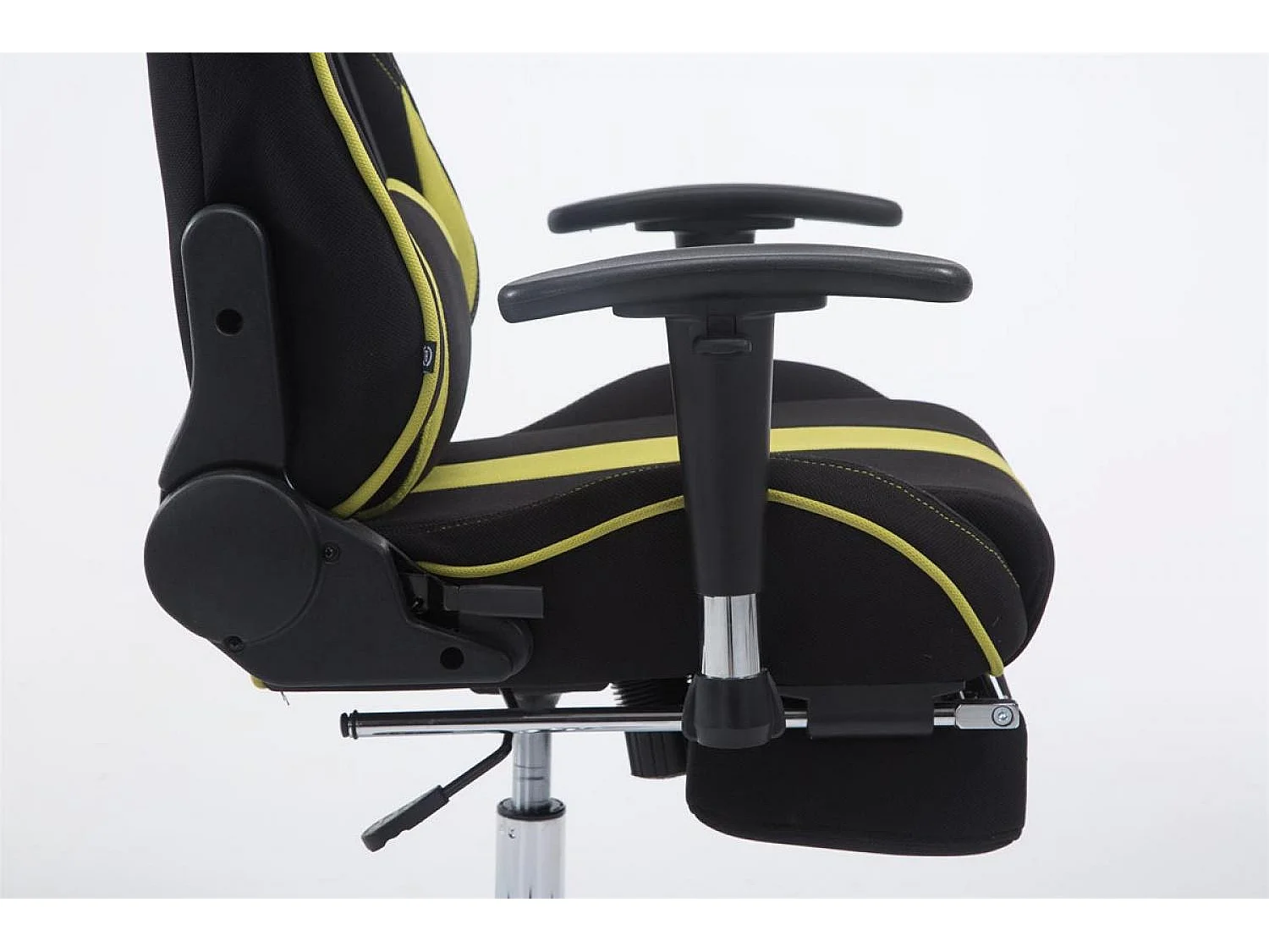 Chaise de bureau - Tissu - Noir / Vert - Limit