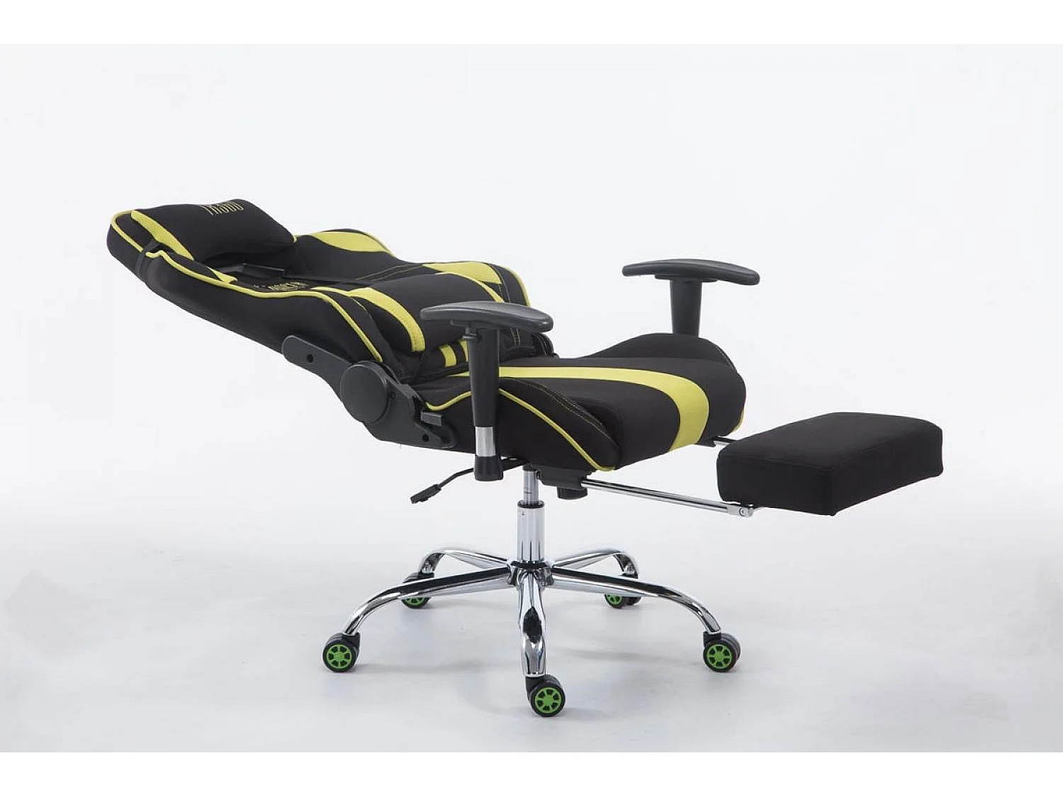 Chaise de bureau - Tissu - Noir / Vert - Limit