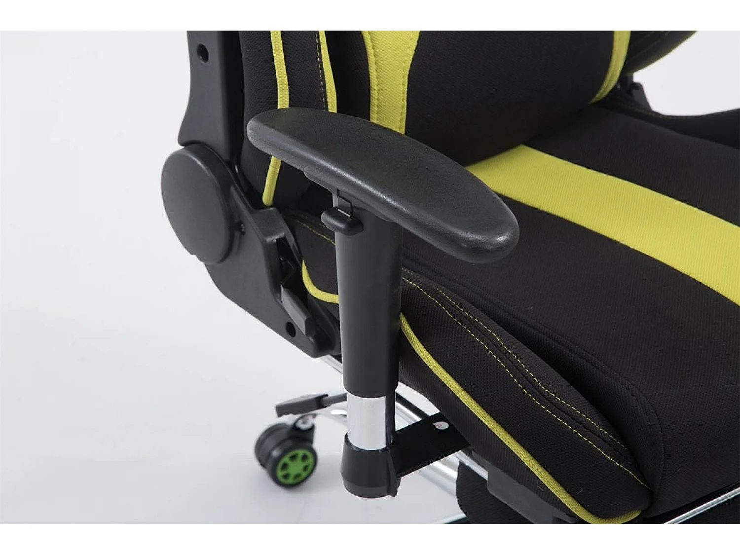 Chaise de bureau - Tissu - Noir / Vert - Limit