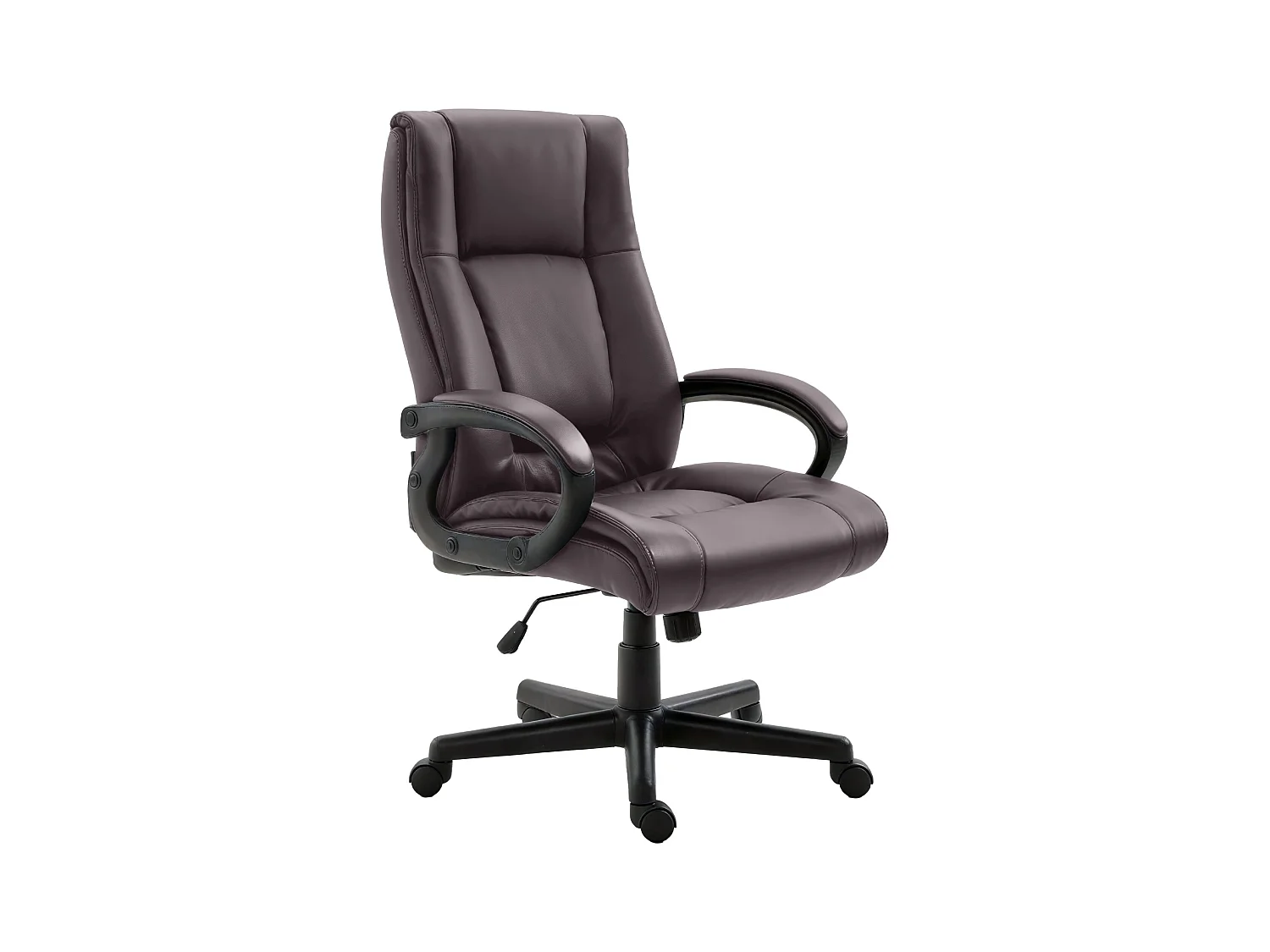 Chaise de bureau - Similicuir - Marron - XL Sparta