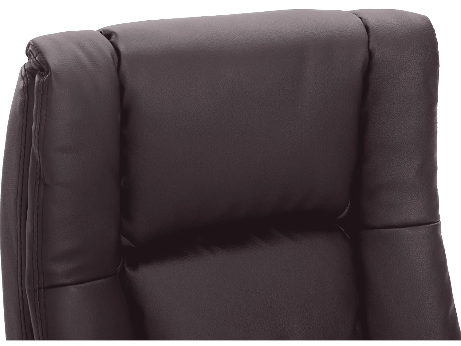 Chaise de bureau - Similicuir & Nature - Marron - XL Sparta