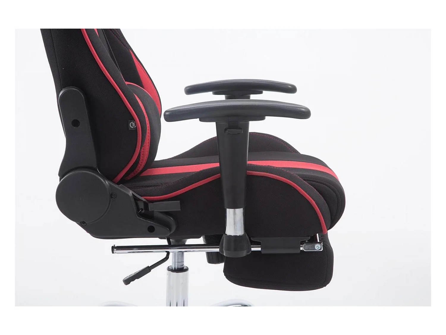 Bürosessel - Stoff - schwarz/rot - Limit