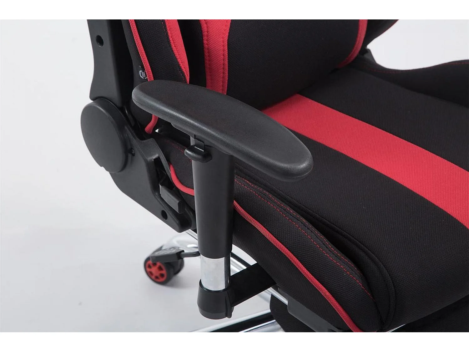 Bürosessel - Stoff - schwarz/rot - Limit