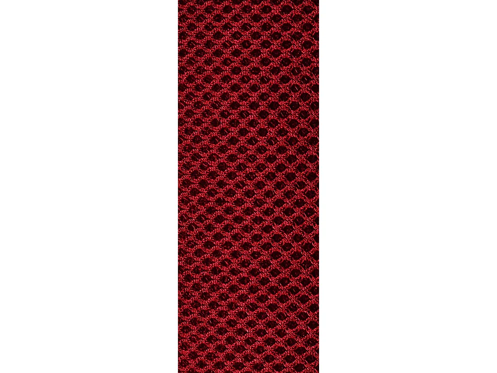 Chaise de bureau - Microfibre & Métal - Rouge - Tracy