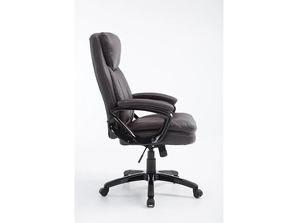 Chaise de bureau - Similicuir & Plastique - Marron - XL Platon