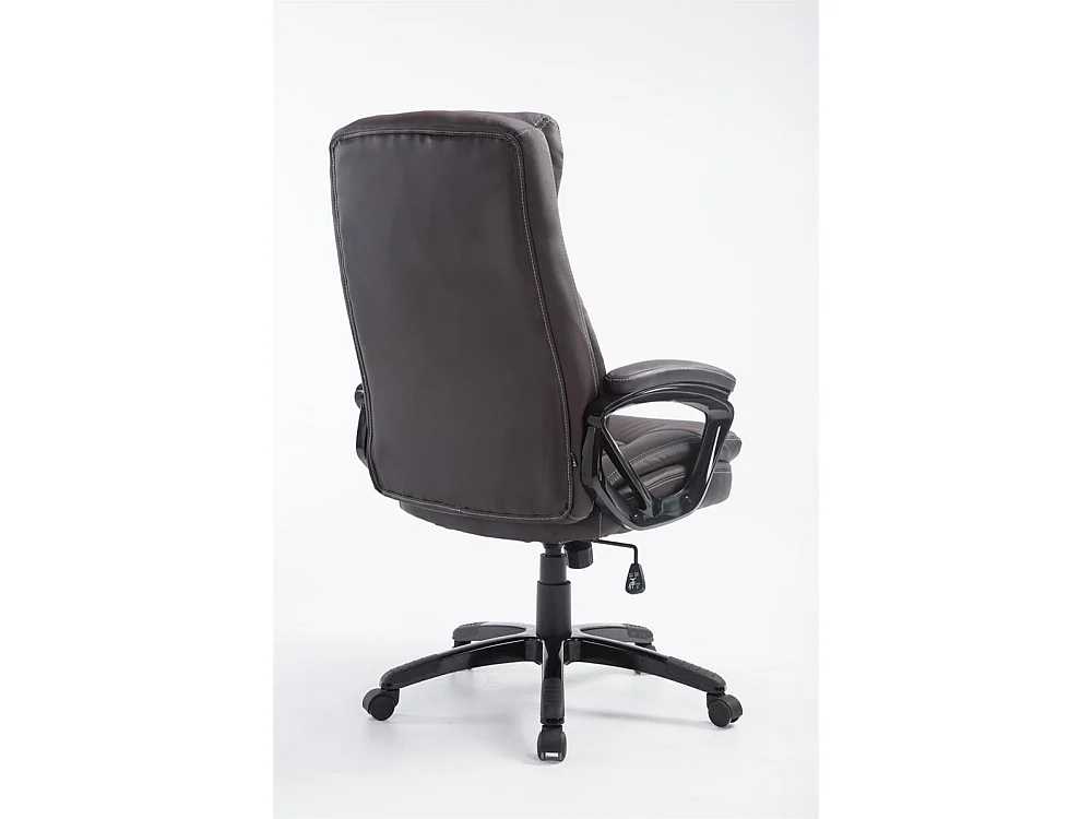Chaise de bureau - Similicuir & Plastique - Marron - XL Platon