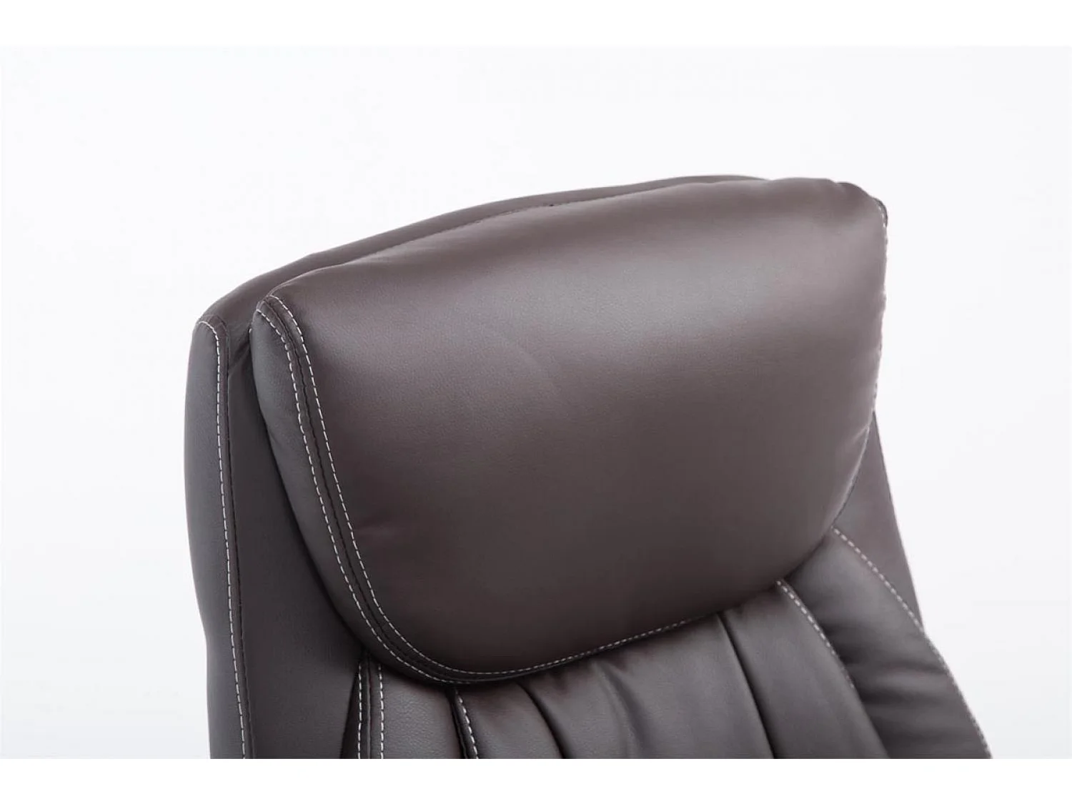 Chaise de bureau - Similicuir & Plastique - Marron - XL Platon