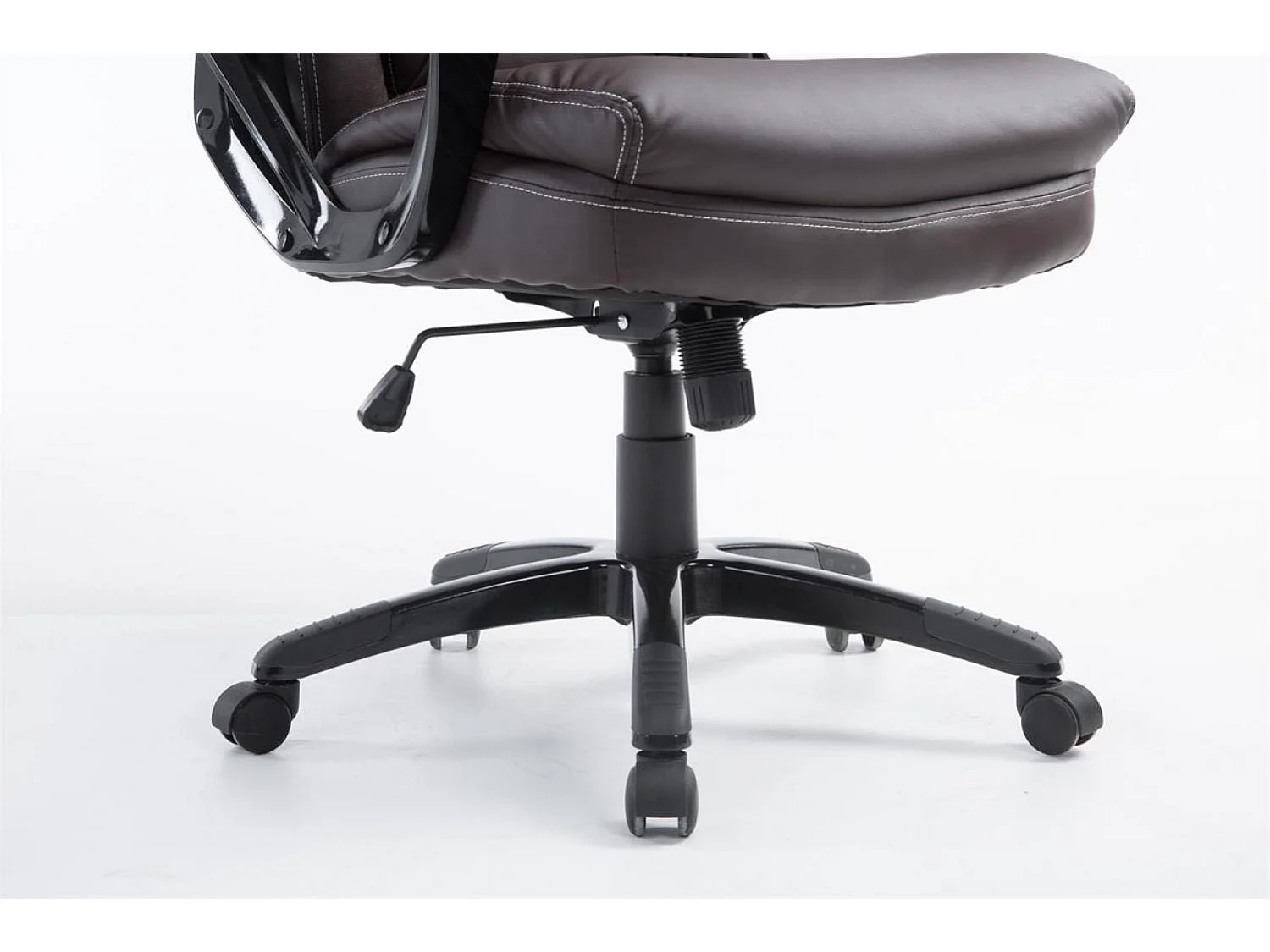 Chaise de bureau - Similicuir & Plastique - Marron - XL Platon