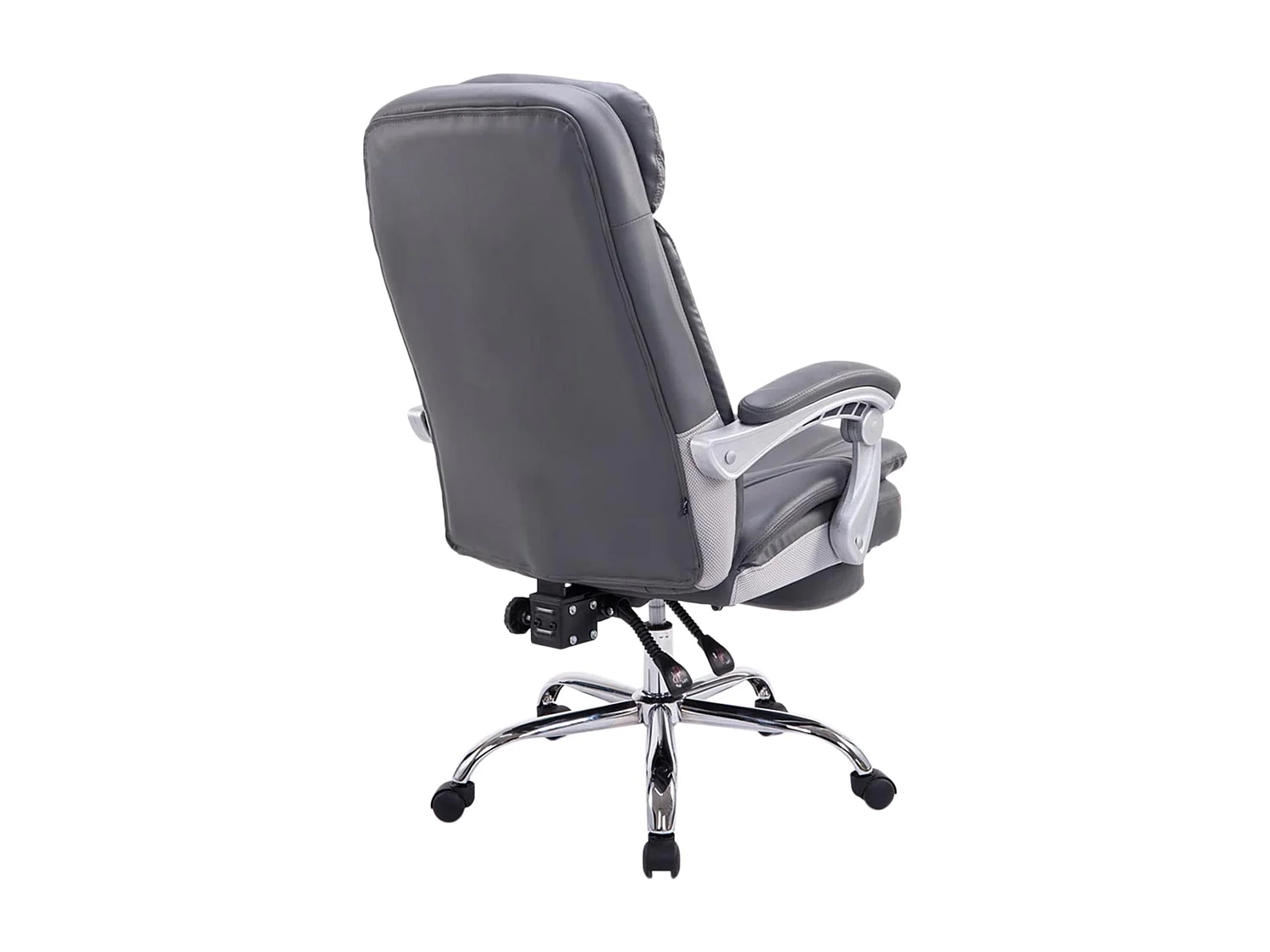 Chaise de bureau - Similicuir - Gris - XL Troy