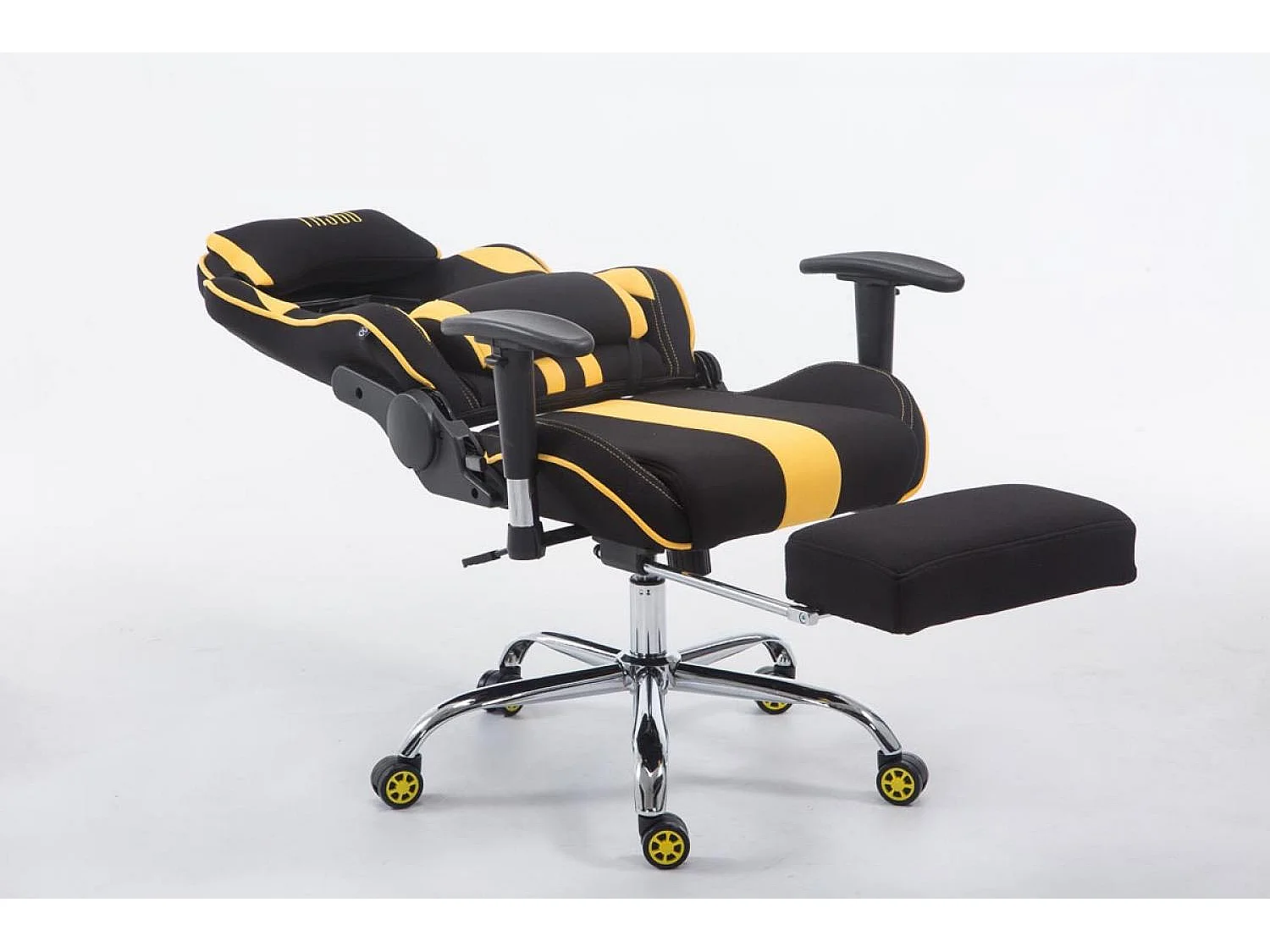 Chaise de bureau - Tissu - Noir / Jaune - Limit
