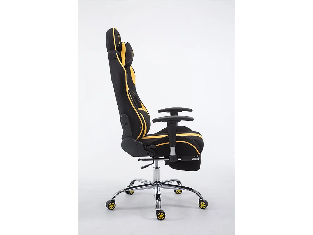 Chaise de bureau - Tissu - Noir / Jaune - Limit