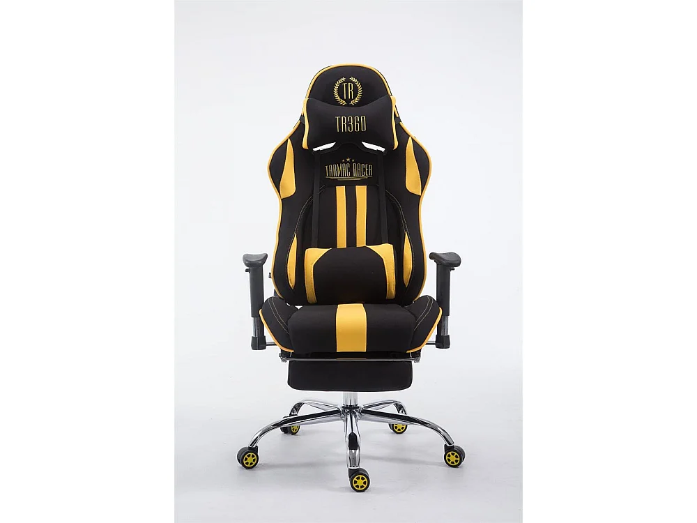 Chaise de bureau - Tissu - Noir / Jaune - Limit