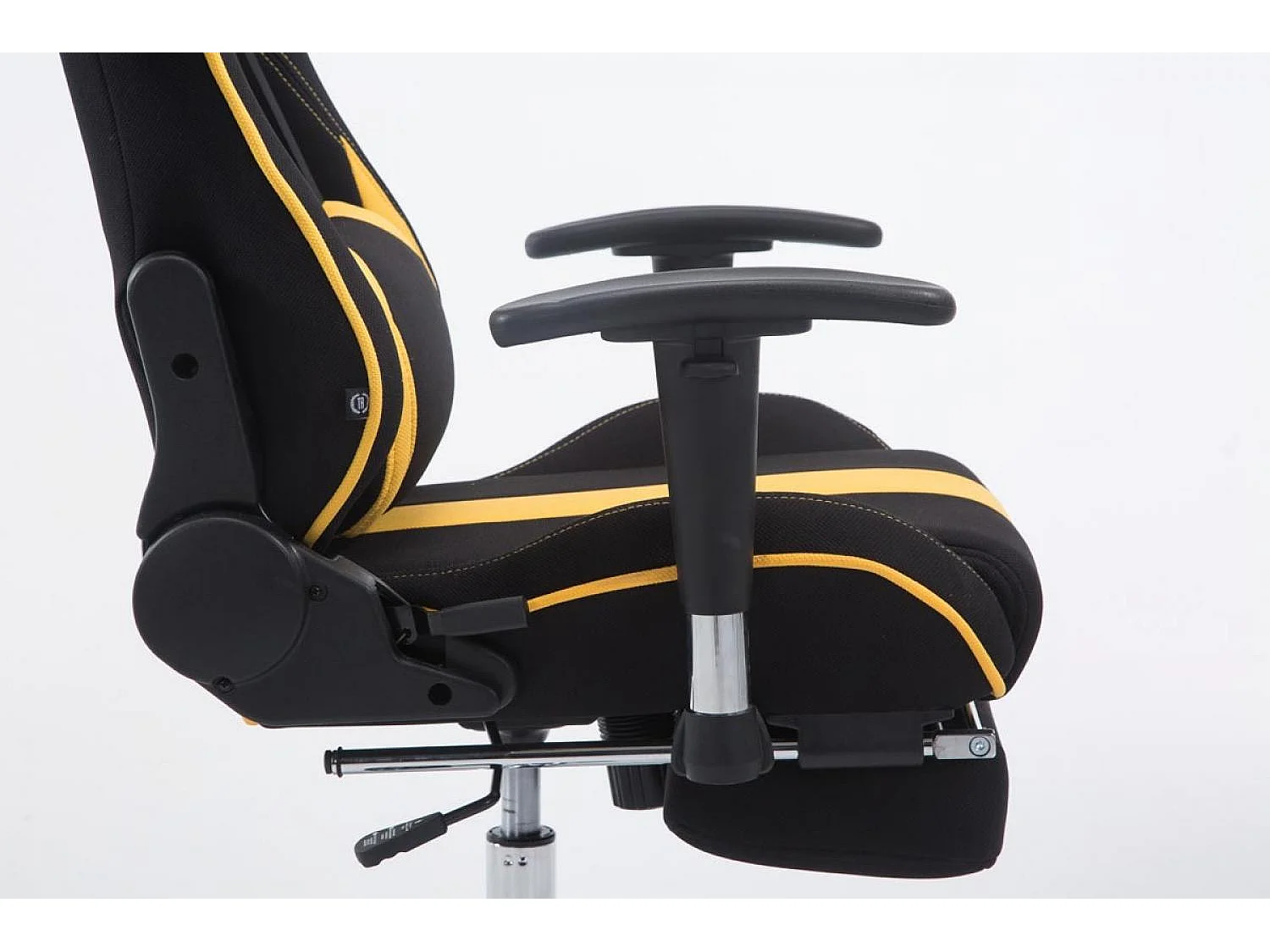 Chaise de bureau - Tissu - Noir / Jaune - Limit