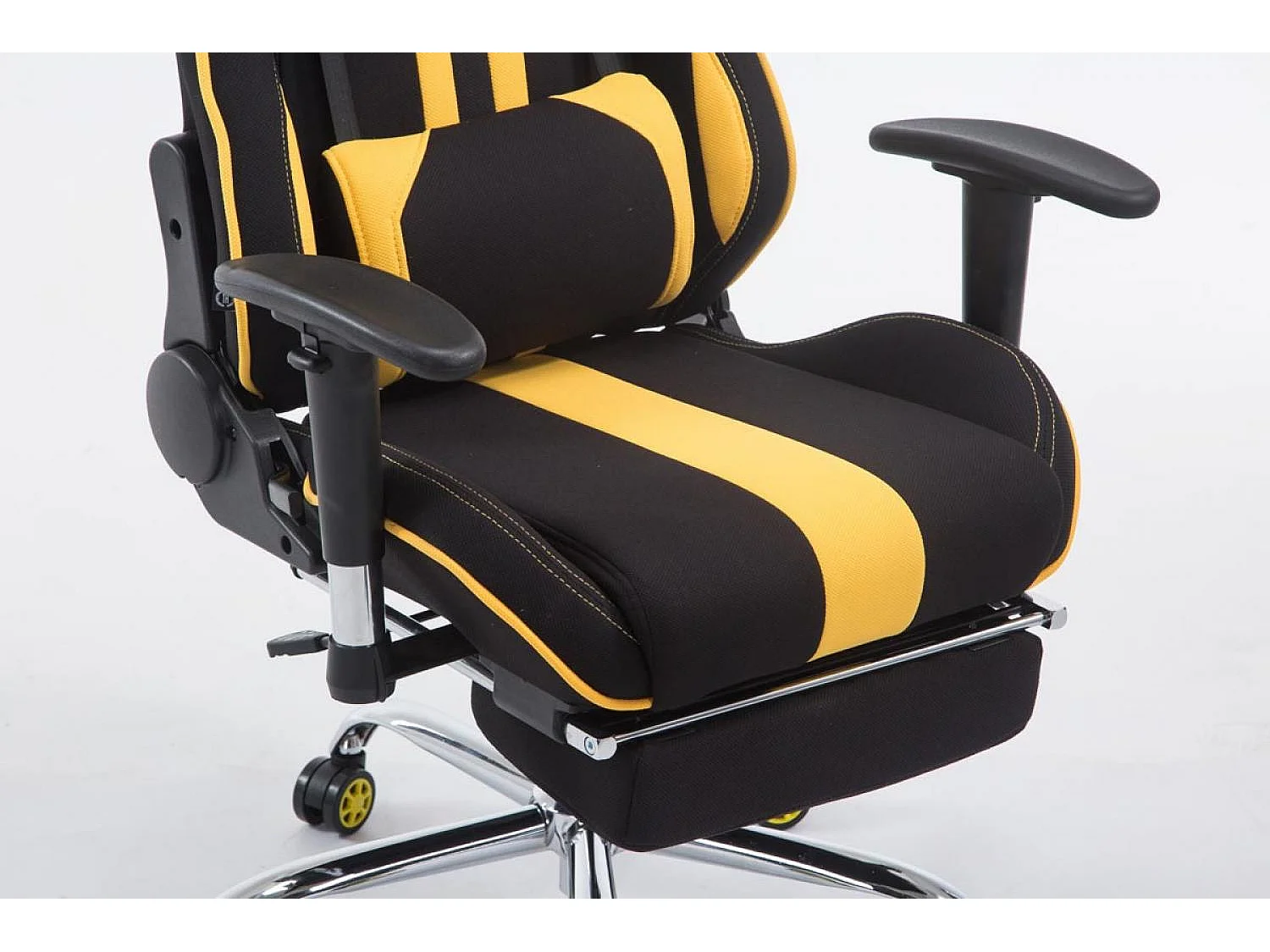 Chaise de bureau - Tissu - Noir / Jaune - Limit