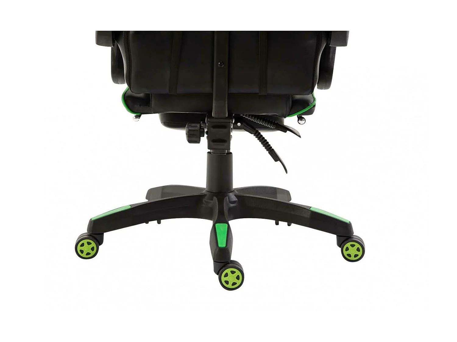 Chaise de bureau - Similicuir & Plastique - Noir / Vert - Ignite