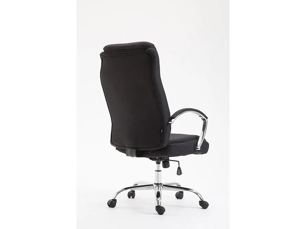 Chaise de bureau - Tissu & Antique - Noir - XL Vaud