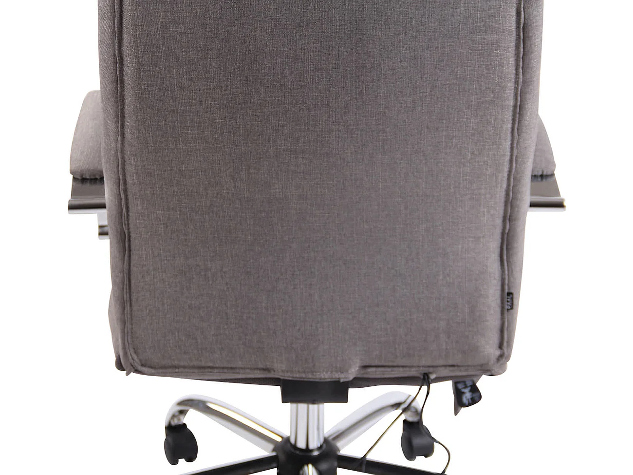 Chaise de bureau - Tissu - Gris - Portland
