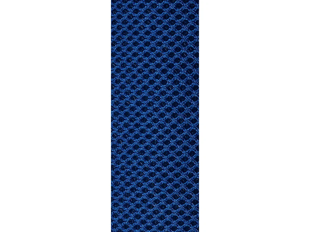 Chaise de bureau - Microfibre & Blanc - Bleu - Tracy