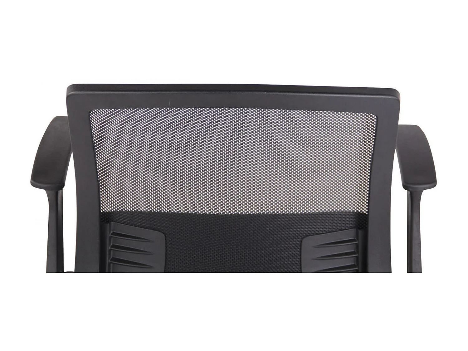 Chaise de bureau - Similicuir & Plastique - Noir / Noir - Renton